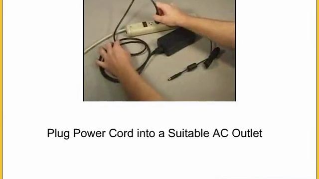 GX430T / GX420T - Attaching the Power Supply смотреть онлайн