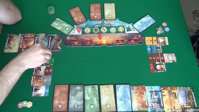 203 7 Чудес. Дуэль дополнение Pantheon играем в настольную игру смотреть онлайн