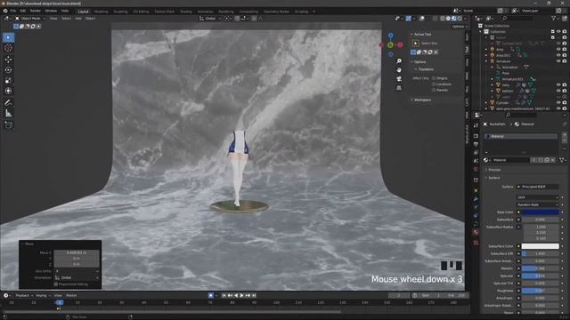Make St. Louis - Azur Lane in Blender (Part 1) смотреть онлайн