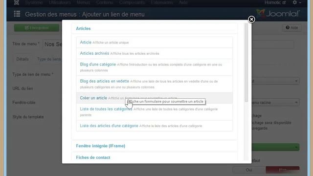 JOOMLA - Mettre en ligne des articles смотреть онлайн