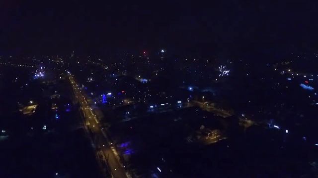 Новогодний салют 2017 в Апшеронске смотреть онлайн
