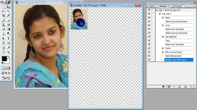 Adobe Photoshop 7 0 Actions 1 copy 16 photo 5x7 смотреть онлайн