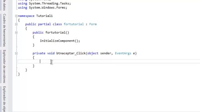 Curso de C Sharp - Primera Aplicación смотреть онлайн