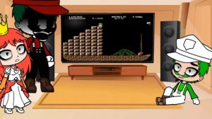 mario/MX classic luigi/Lucas and classic peach react to mario pc port