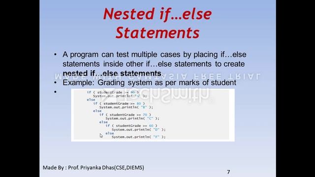 Control Structures in Java Control Statement Part I смотреть онлайн