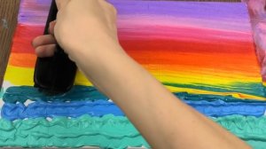 РАЗВИВАШКА для детей и родителей! Уроки рисования простых пейзажей// Акриловая живопись!