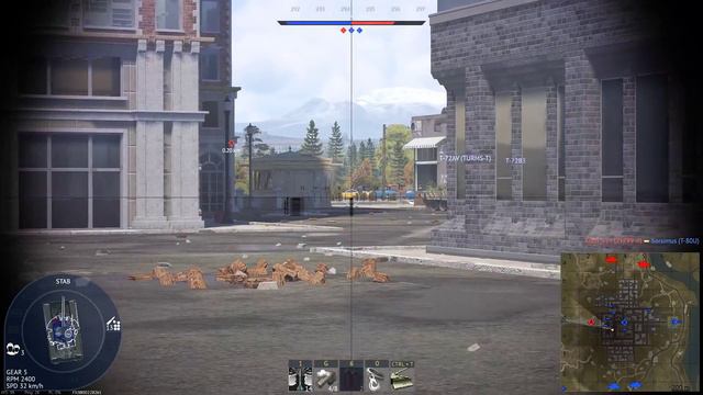 War Thunder: USSR - T-80U Gameplay [1440p 60FPS] смотреть онлайн