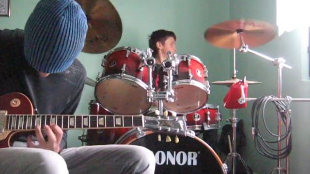 Jimi Hendrix Purple Haze i ZZ Top Tush ( Gibson Les Paul,Sonor 2007) смотреть онлайн