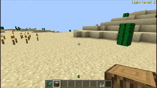 Minecraft Mod Showcase - Lighting, Mob Spawning, And More (What Is My Light Level Mod 1.4) смотреть онлайн