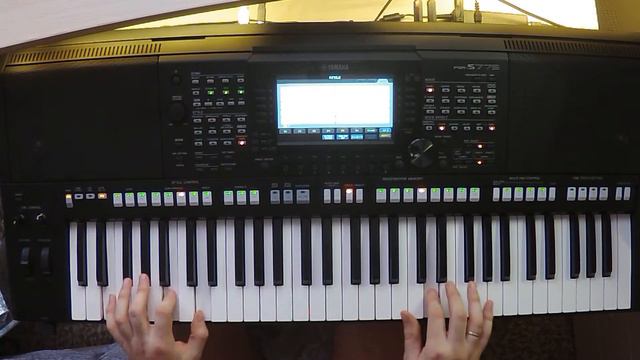 Yamaha PSR s775 Белая Береза смотреть онлайн