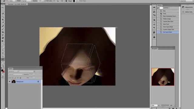 Photoshop CC : How to create the equivalent of Element's Cookie Cutter in Photoshop tutorial смотреть онлайн