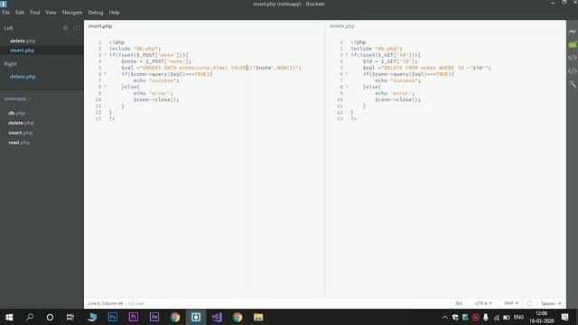 Phonegap | Delete Data from MySql D.B. Using PHP смотреть онлайн