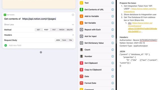 Notion and iOS Shortcuts - Add Item To Database using the API смотреть онлайн