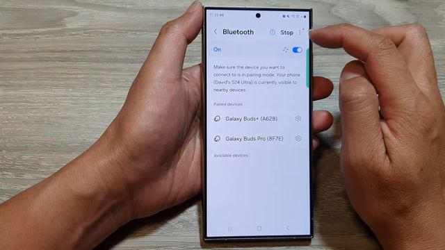 Galaxy S24/S24+/Ultra: How To Turn On/Off Bluetooth