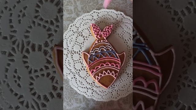 Роспись пряника-козули. Наталья Микитенко смотреть онлайн