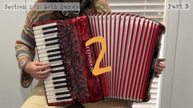 [Piano Accordion Tutorial] Clarinet Polka смотреть онлайн