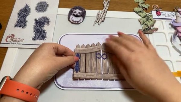 Carnation Crafts Building A Scene Part 3 20.11.2020 Mini Garden Friends/ Garden Safari