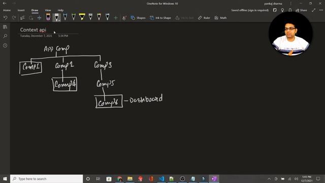 React Hook Tutorial - context api - concept смотреть онлайн