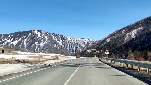 Семинский перевал,Чике-Таман, Степушка.Путешествие в марте. смотреть онлайн