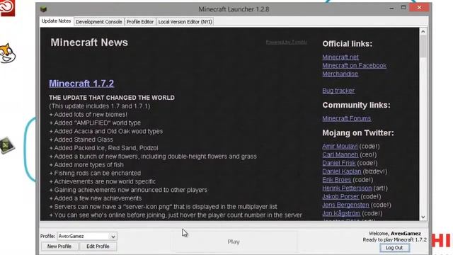 How To Get 1.7.2 in the new MineCraft Launcher! смотреть онлайн