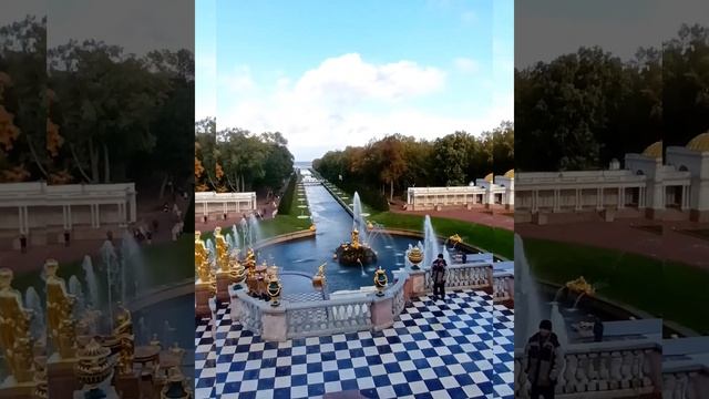 Лучшие фонтаны Нижнего парка Большого Петергофа!??????????? смотреть онлайн