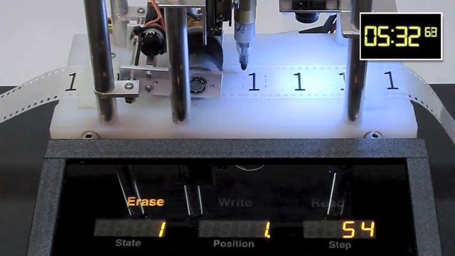A Turing Machine - Busy Beaver 4-state смотреть онлайн