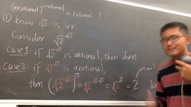 irrational^irrational=rational? смотреть онлайн