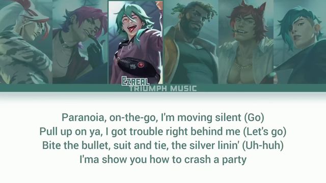 Paranoia — Heartsteel | Color Coded Lyrics