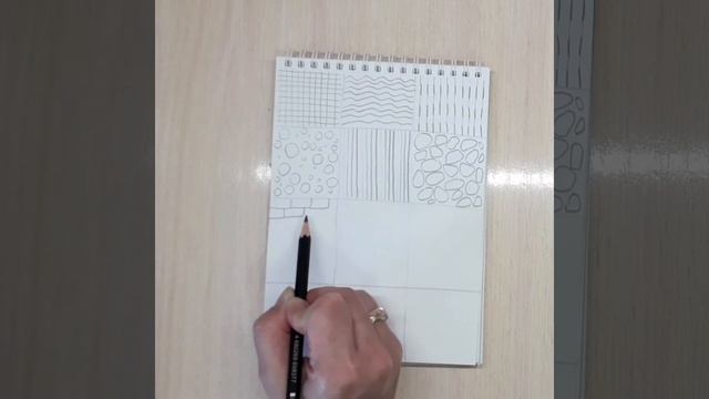 Разрабатываем руку. Рисуем текстуры простым карандашом. Графика. Изо уроки. смотреть онлайн