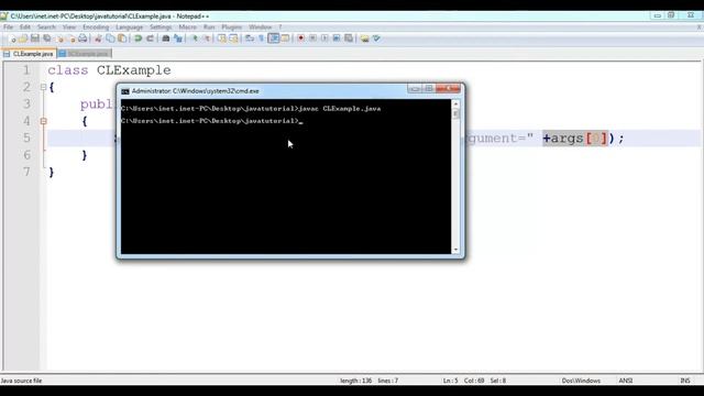 Command Line Argument in Java | Java Tutorial 12 for Beginners | Learn from Home 24*7 смотреть онлайн