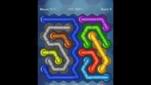 Pipe Lines: Hexa - Rotation Level 31-40 Solution смотреть онлайн