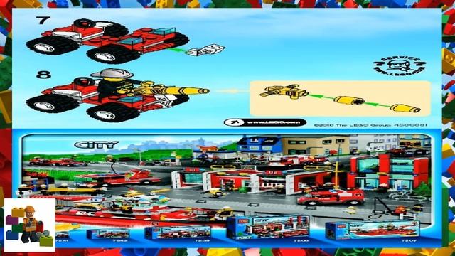 LEGO instructions - City - Fire - 30010 - Fire Chief смотреть онлайн