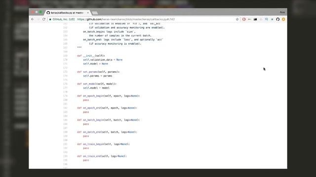 Callbacks in Keras смотреть онлайн
