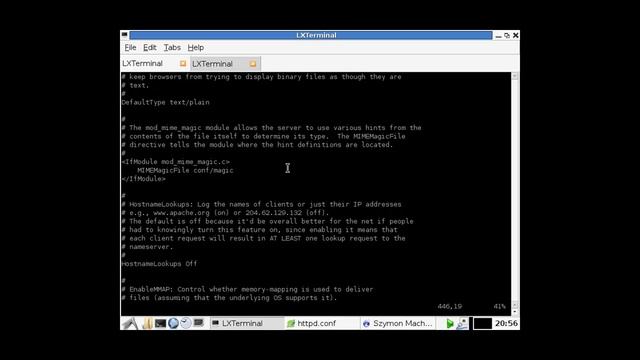 Web Server Admin: Lecture 3 part 2 Apache configuration httpd.conf CO246 смотреть онлайн