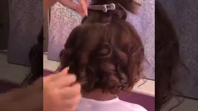 Классная пышная укладка на короткие волосы смотреть онлайн