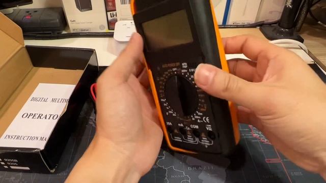 รีวิว มัลติมิเตอร์ดิจิตอล DT-9205A Digital Multimeter (ตรงปกได้แบต9V) เครื่องวัดแรงดัน วัดกระแสไฟฟ้ смотреть онлайн
