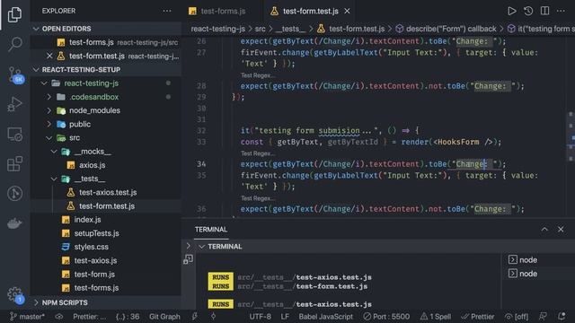React Testing Library waitForElemenet async calls #28 смотреть онлайн