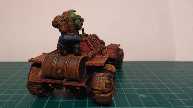 Warhammer 40k Ork Army speed freek buggy 02 смотреть онлайн