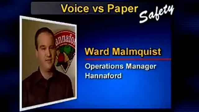 Сравнение голосовой технологии и бумажного учета на складе смотреть онлайн