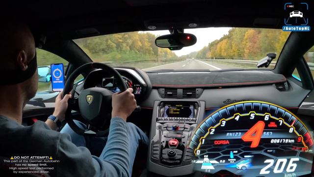 BEST SOUNDING CAR IN THE WORLD?! Aventador SVJ F1 Exhaust on AUTOBAHN смотреть онлайн
