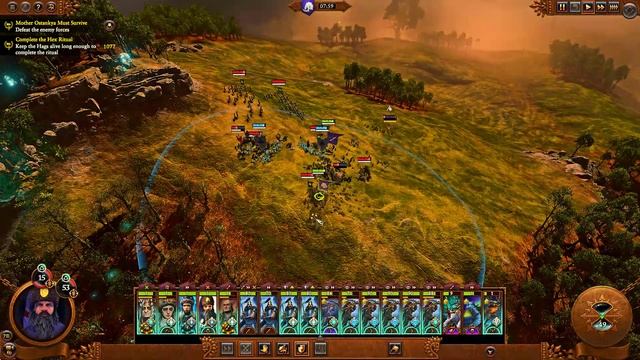 Mother Ostankya Final Battle, Malediction of Ruin Total War: Warhammer 3: Shadows of Change DLC смотреть онлайн