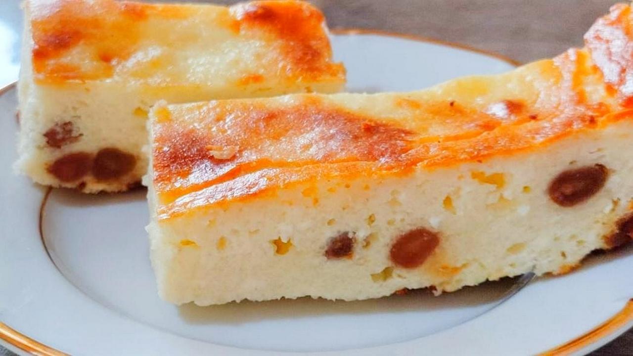 ТВОРОЖНАЯ ЗАПЕКАНКА !🍮Ольгины Рецепты. смотреть онлайн