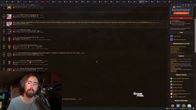 Asmongold's Thoughts on the WoW Subreddit - Asmongold смотреть онлайн