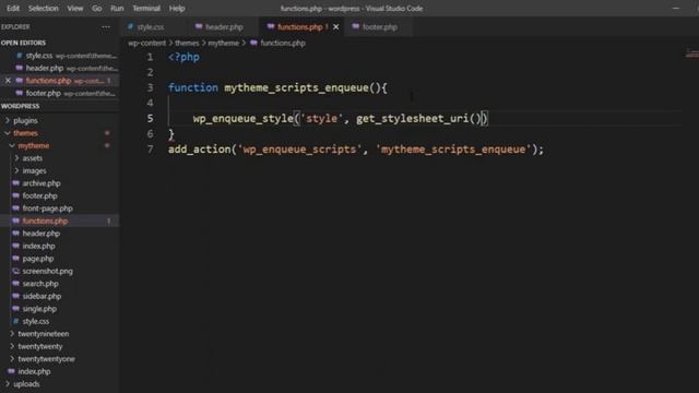16. How to Queue files in header and footer | Complete WordPress Theme & Plugin Development | 2023 смотреть онлайн