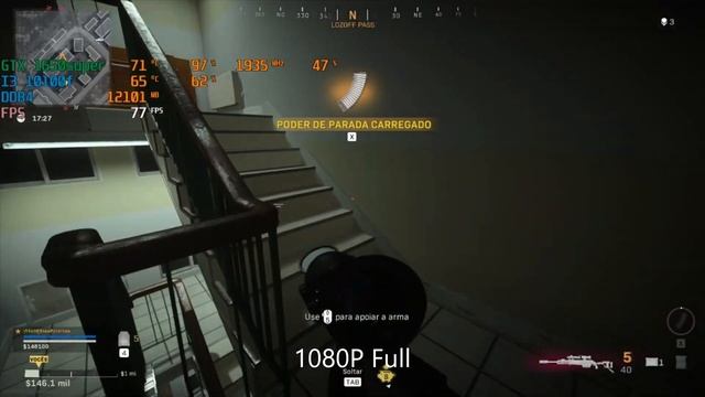 I3 10100f GTX 1650 Super Asus Tuf Gaming - COD Warzone 1080p low/high смотреть онлайн