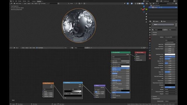 How to Create 3 Simple Metal Materials in Blender 2.8.2 | Tutorial смотреть онлайн