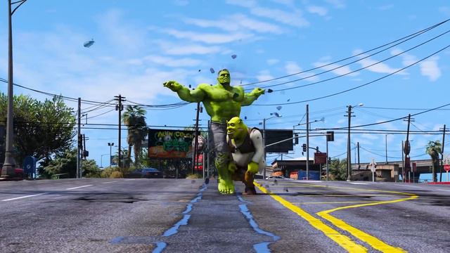 HULK VS SHREK - EPIC BATTLE смотреть онлайн