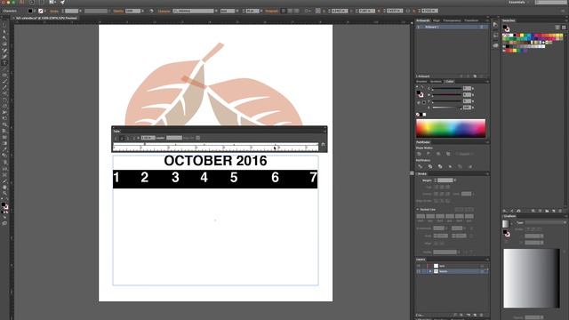 Adobe Illustrator - Using Tab Ruler смотреть онлайн