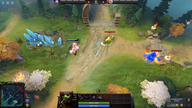 Dota 2 Tricks: How To Stuck Brewmaster! смотреть онлайн