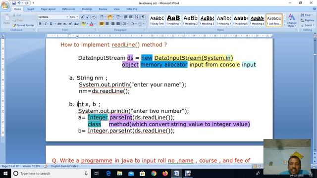 JAVA(vide-4 RUN TIME INPUT)BY:-NKS 'Work from home' period due to Corona holidays смотреть онлайн